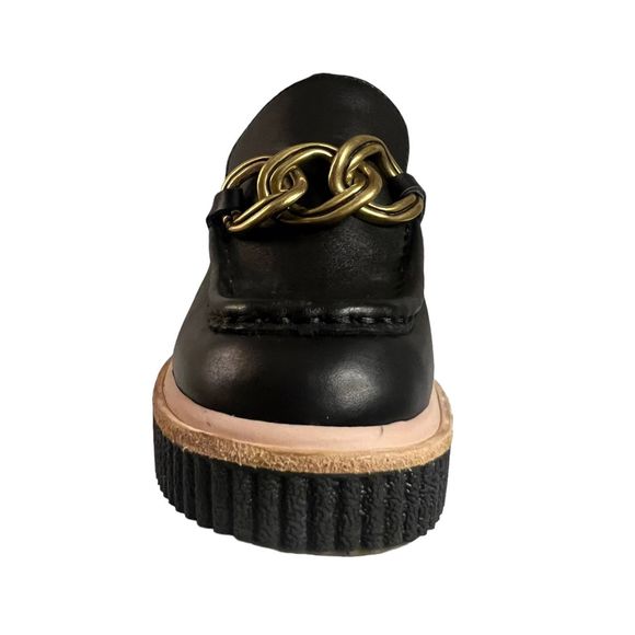 Dolce Vita Black Wedge Heels - Picture 4 of 8